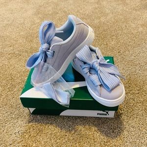 Brand New Puma Girl’s Suede Heart PS